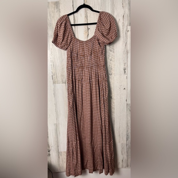 Reformation Rhett Midi Dress Nwt Size 6 - Picture 5 of 10